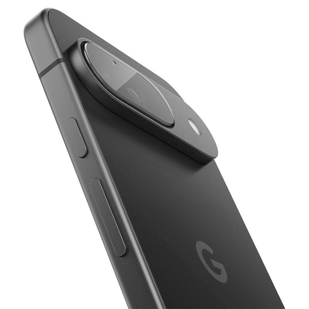 Google Pixel 9 Spigen EZ Fit. tR Optik Kameralinsebeskyttelse - 2 Stk - Gjennomsiktig