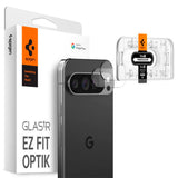 Google Pixel 9 Pro  Spigen EZ Fit. tR Optik Kameralinsebeskyttelse - 2 Stk - Gjennomsiktig
