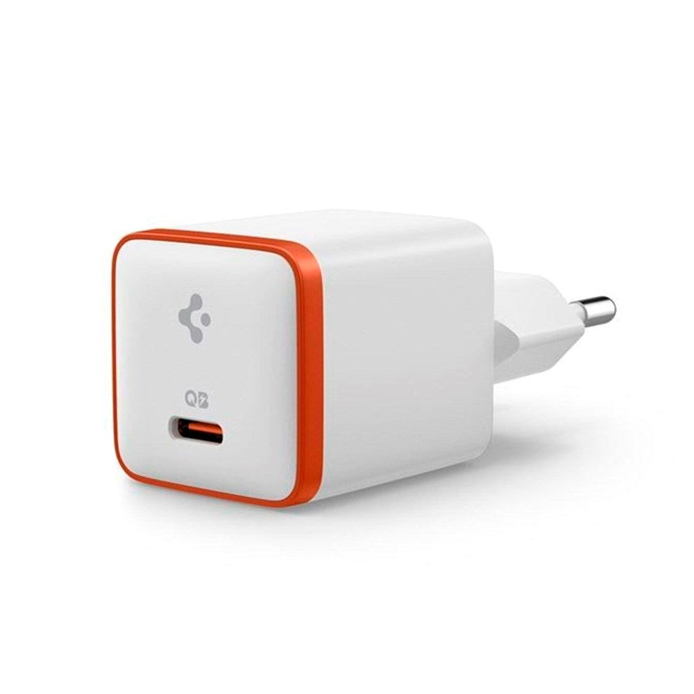 Spigen 30W Vegglader m. 1x USB-C - Hvit