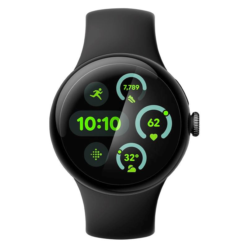 Google Pixel Watch 4 / 3 (45mm) Spigen EliteShield EZ Fit Skjermbeskytter - 2 stk - Gjennomsiktig