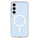 Samsung Galaxy S24 FE Spigen Ultra Hybrid Ultra Deksel - MagSafe Kompatibel - Gjennomsiktig / Hvit
