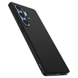 Samsung Galaxy S25 Ultra Spigen Liquid Air - Fleksibelt Plast Deksel - Svart