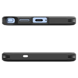Samsung Galaxy S25 Ultra Spigen Tough Armor Hybrid Deksel m. Stativfunksjon - MagSafe Kompatibel - Svart