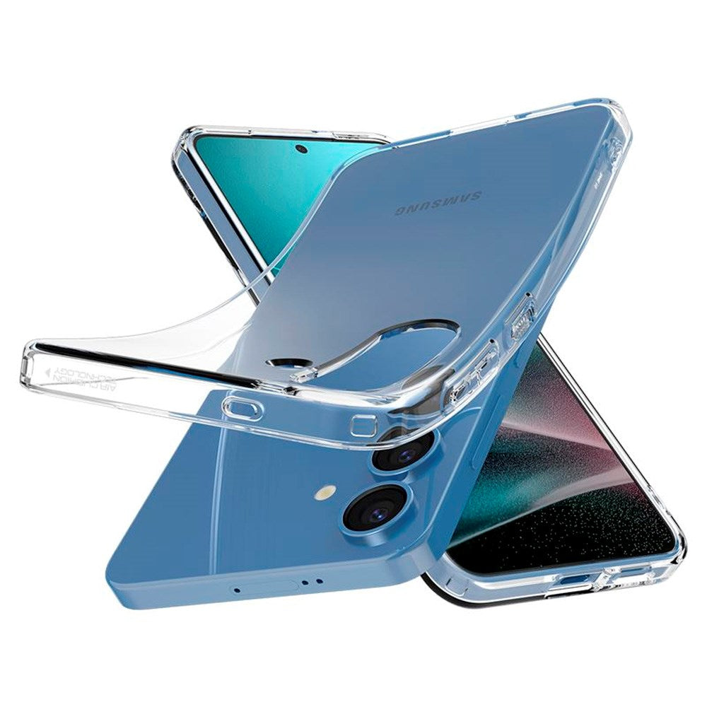 Samsung Galaxy S25+ (Plus) Spigen Liquid Crystal Deksel - Gjennomsiktig
