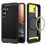 Spigen Samsung Galaxy S25+ (Plus) Rugged Armor MagSafe Deksel - Svart