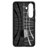 Samsung Galaxy S25+ (Plus) Spigen Liquid Air - Fleksibelt Plast Deksel - Svart