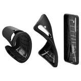 Samsung Galaxy S25+ (Plus) Spigen Liquid Air - Fleksibelt Plast Deksel - Svart