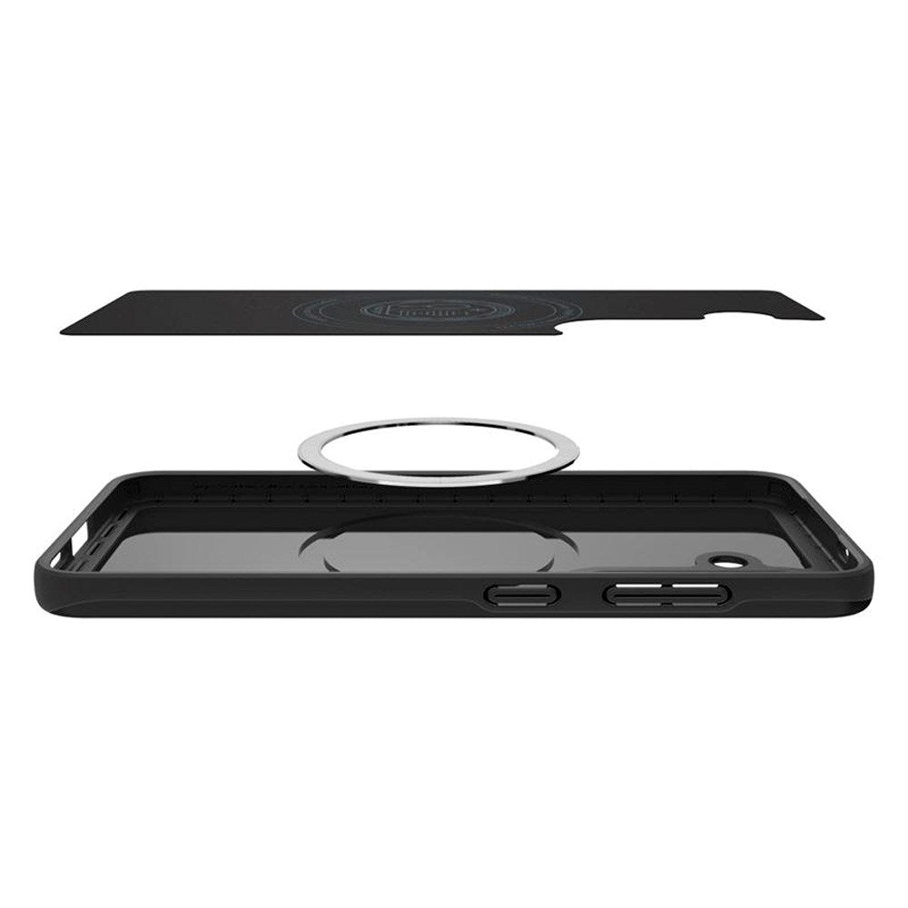 Samsung Galaxy S25 Spigen Thin Fit Deksel - MagSafe Kompatibel - Svart