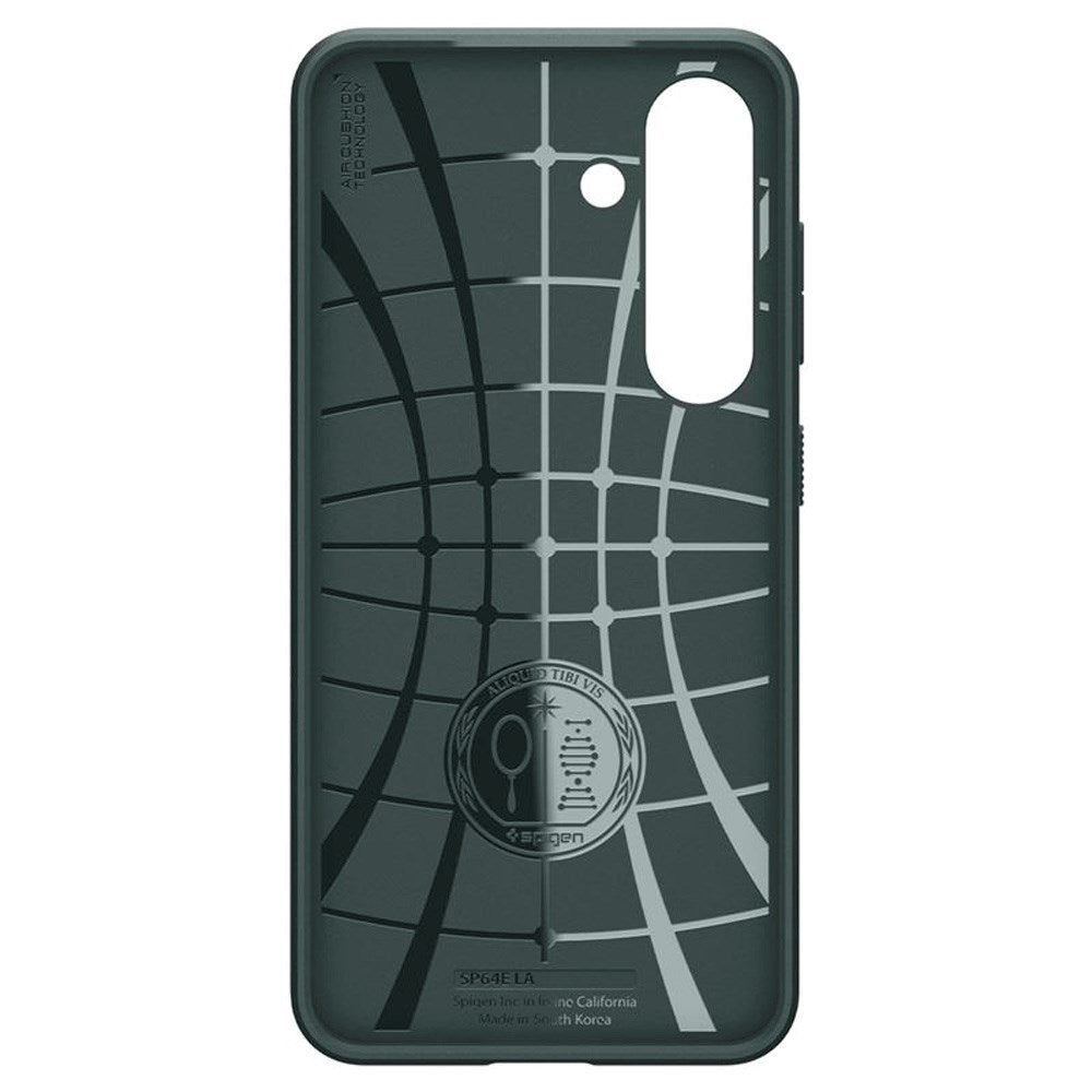 Samsung Galaxy S25 Spigen Liquid Air - Fleksibelt Plast Deksel - Grønn