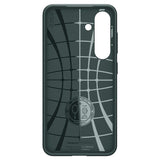 Samsung Galaxy S25 Spigen Liquid Air - Fleksibelt Plast Deksel - Grønn