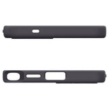 Spigen Silikon MagSafe-deksel for Samsung Galaxy S25 Ultra - Svart