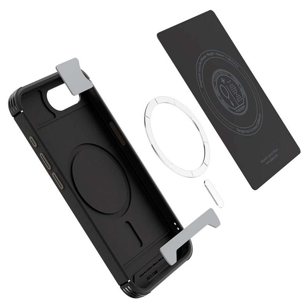 iPhone 17e / 16e Spigen Core Armor Deksel - MagSafe Kompatibel - Matt Svart