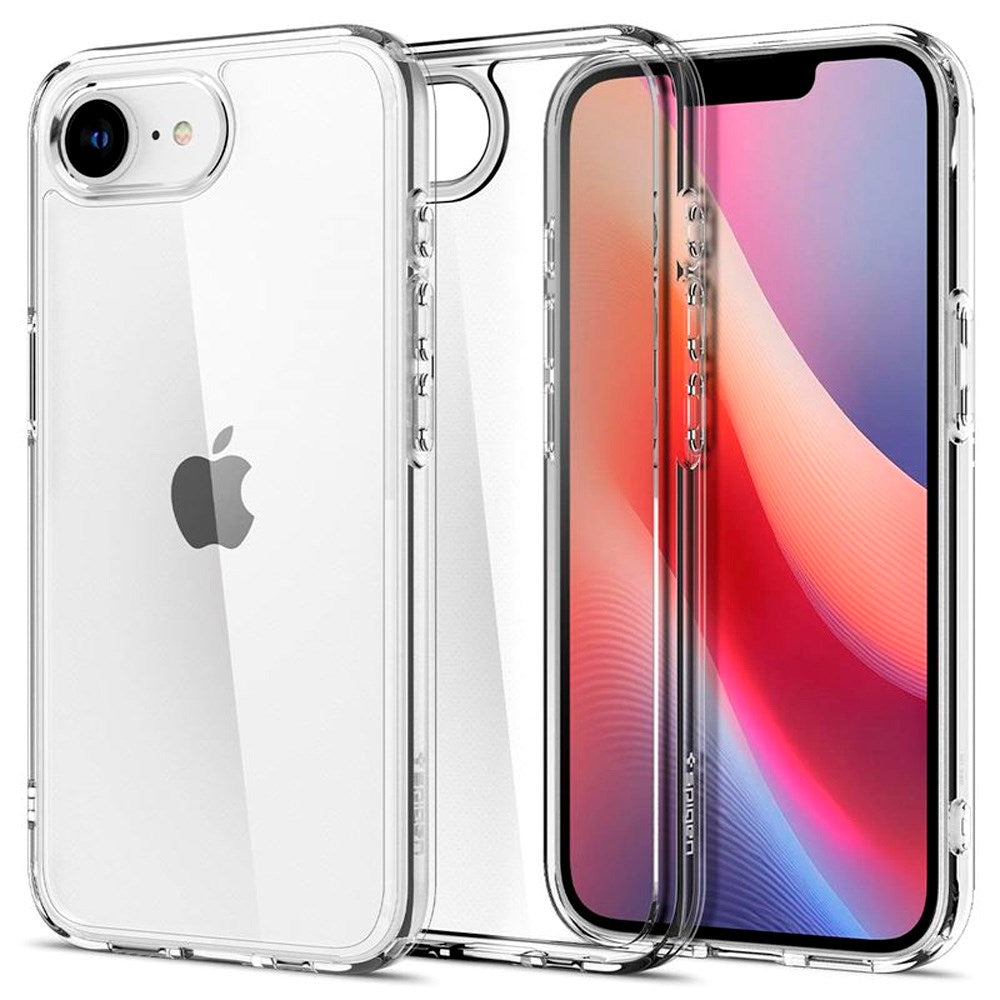 iPhone 17e / 16e Spigen Ultra Hybrid Deksel - Gjennomsiktig
