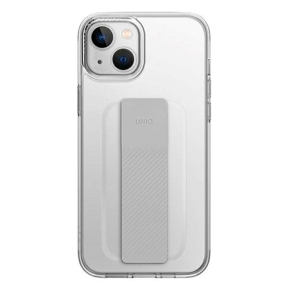 iPhone 14 Plus UNIQ Heldro Mount fleksibelt bakdeksel - Gjennomsiktig