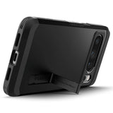 Google Pixel 8 Pro Spigen Tough Armor Deksel med Stativ - Svart