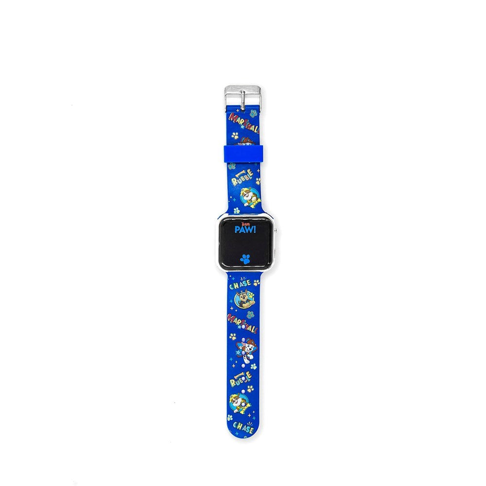 Accutime LED-Klokke for Barn med Justerbar Reim - Paw Patrol