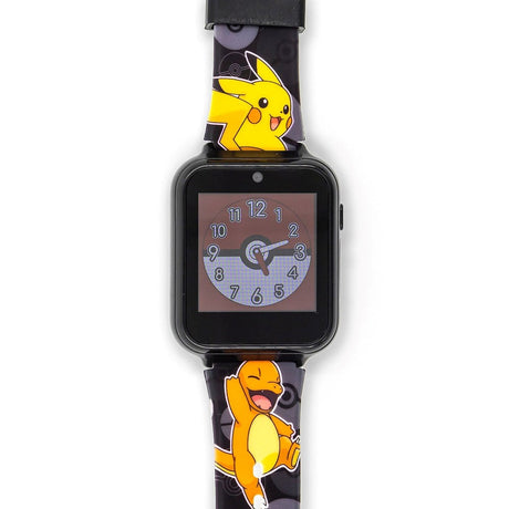 Accutime Smartklokke for Barn med Ulike Funksjoner - Pokémon / Svart