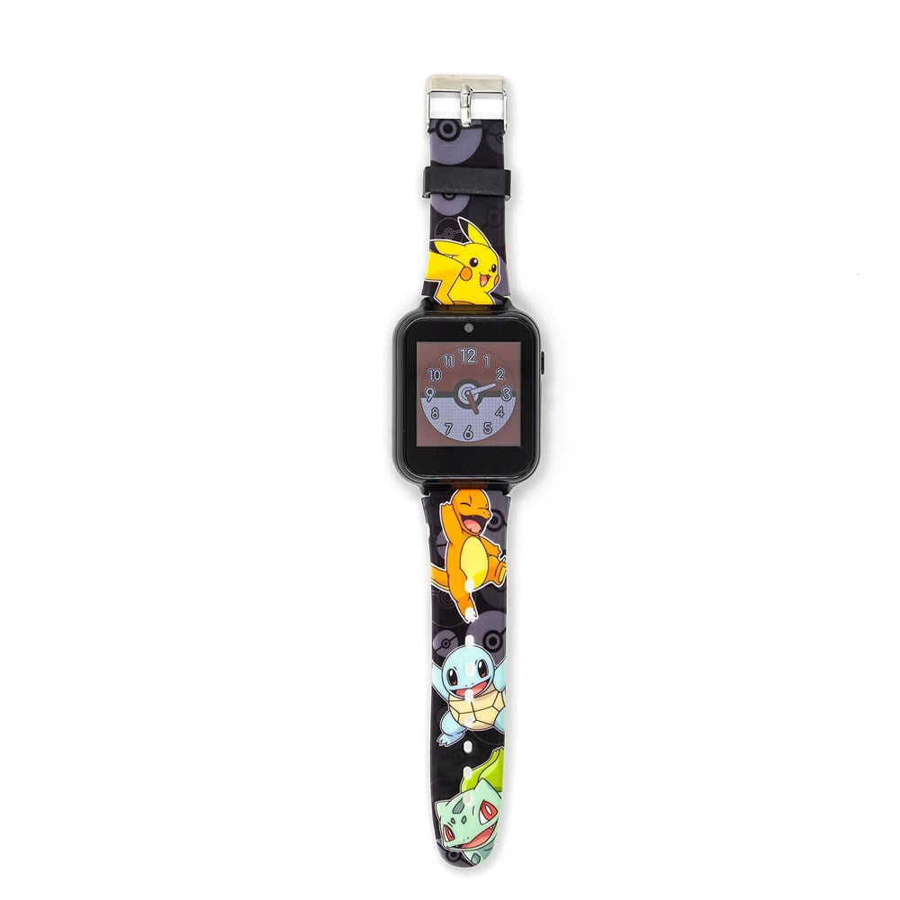 Accutime Smartklokke for Barn med Ulike Funksjoner - Pokémon / Svart