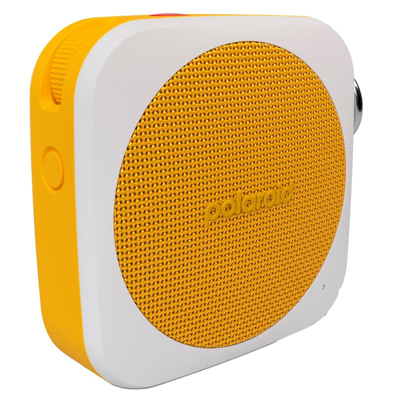 Polaroid Player P1 Bærbar Bluetooth Høyttaler - Hvit / Gul