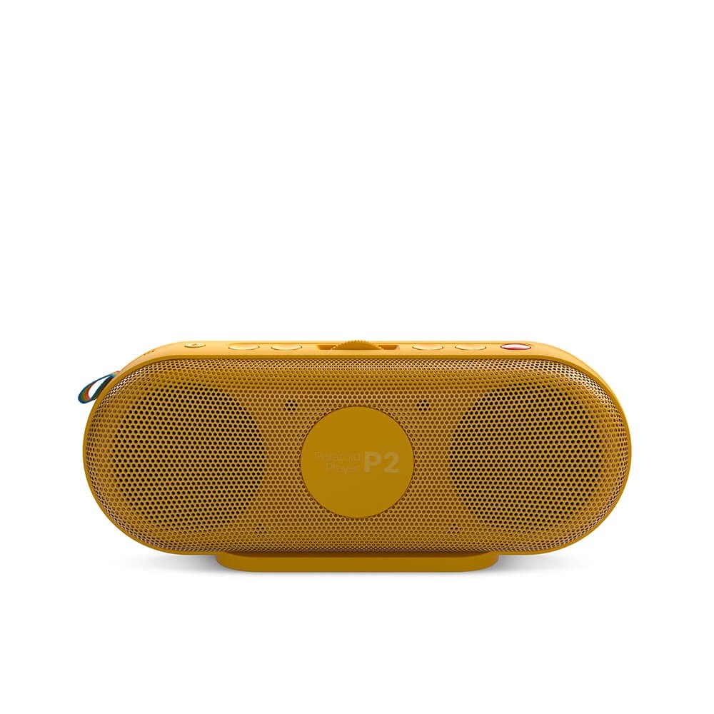 Polaroid Player P2 Bærbar Bluetooth Høyttaler - Hvit / Gul