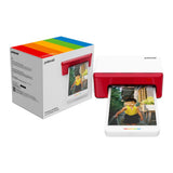 Polaroid Hi-Print Mobil Fotoskriver 4"x6" - Hvid / Rød