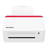 Polaroid Hi-Print Mobil Fotoskriver 4x6" med 80 Stk. Fotopapir - Hvit / Rød