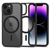 iPhone 12 Mini / 13 Mini Tech-Protect Magmat Deksel - MagSafe Kompatibel - Gjennomsiktig / Svart