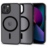 iPhone 13 Mini Tech-Protect Magmat Deksel - MagSafe Kompatibel - Matt Svart