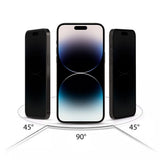 iPhone 14 Pro Max Hofi Glass Pro+ Skjermbeskyttelse med Privacy - Case Friendly - Gjennomsiktig