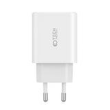 Tech-Protect 30W Vegglader med 2 x USB-C og 1 x USB-A - Hvit