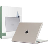 MacBook Air 15" M5/M4/M3/M2 (2026-2023) - Tech-Protect Smartshell Deksel - Crystal Clear