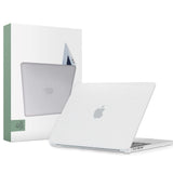 MacBook Air 13" M5/M4/M3/M2 (2026-2022) - Tech-Protect Smartshell Deksel - Matte Clear