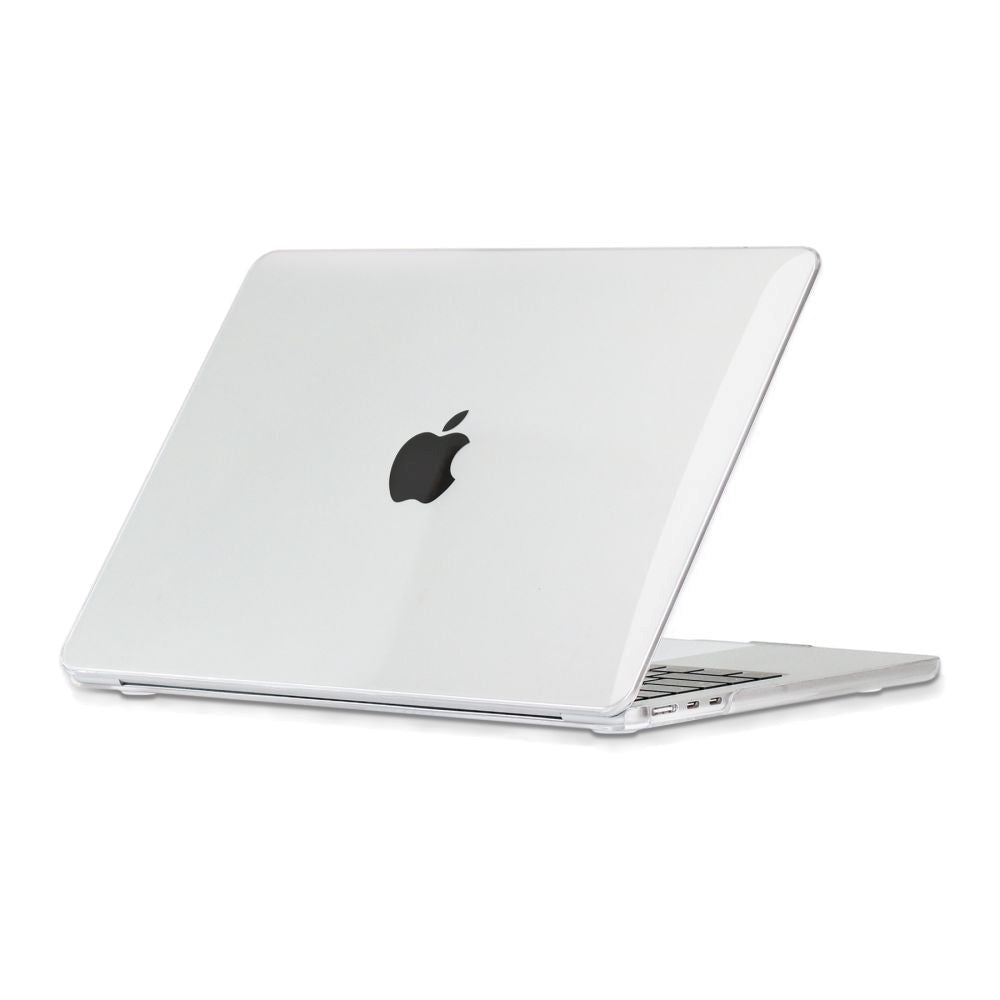 MacBook Air 13" M5/M4/M3/M2 (2026-2022) - Tech-Protect Smartshell Deksel - Crystal Clear