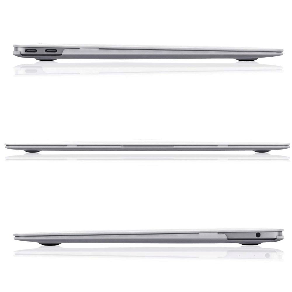 MacBook Air 13" M5/M4/M3/M2 (2026-2022) - Tech-Protect Smartshell Deksel - Crystal Clear