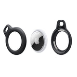 Tech-Protect Apple AirTag 1. & 2. Gen. Rough Chain Holder med Streng - Svart
