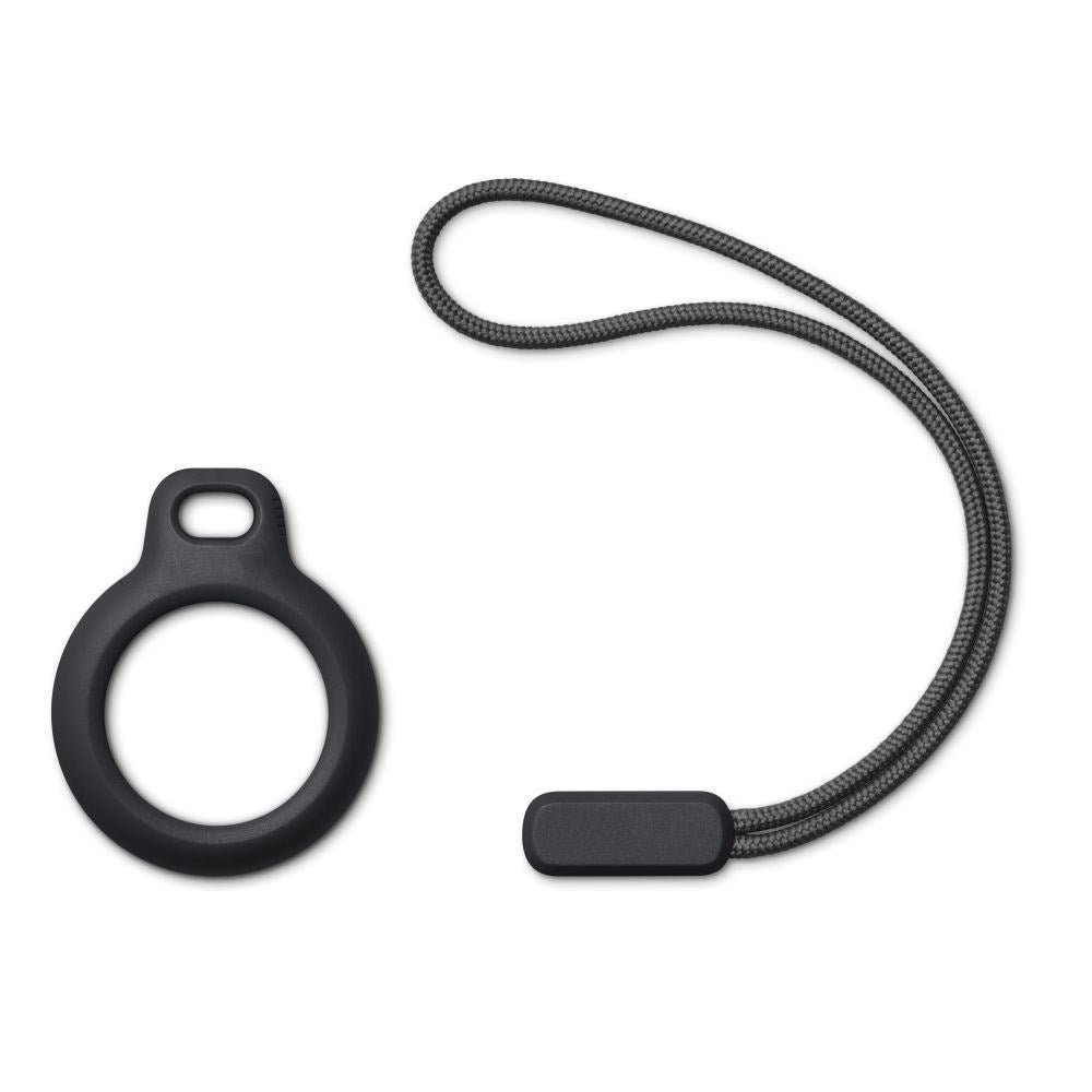Tech-Protect Apple AirTag 1. & 2. Gen. Rough Chain Holder med Streng - Svart