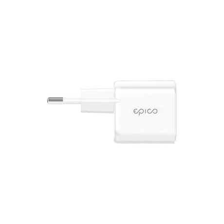 Epico UltraBoost Micro 70W Vegglader med USB-C - Hvit