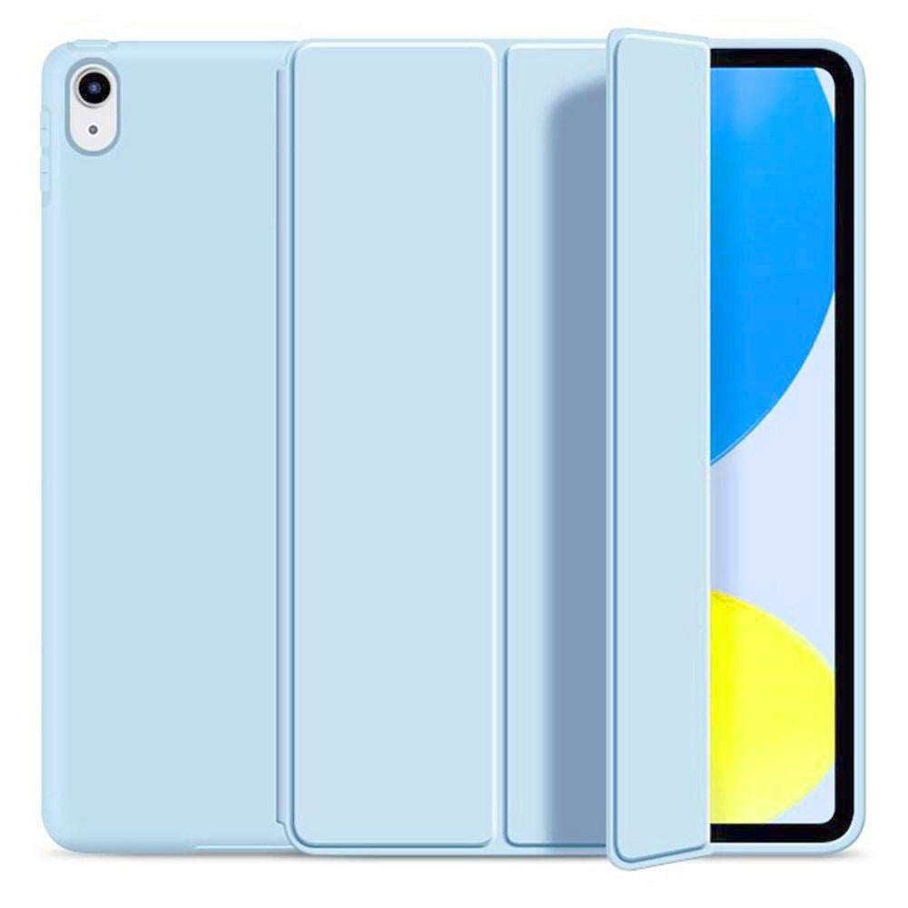 iPad 11" (2025) / iPad 10.9" (2024/2022) Tech-Protect Smartcase Deksel Tri-fold - Lys Blå