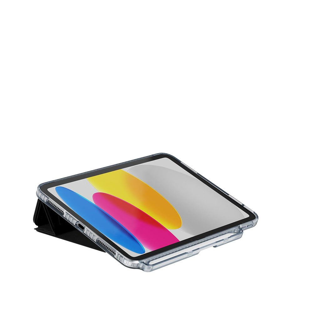 iPad 11" (2025) / iPad 10.9" (2024/2022) Tech21 Evo Folio Deksel m. Apple Pencil Holder - Svart