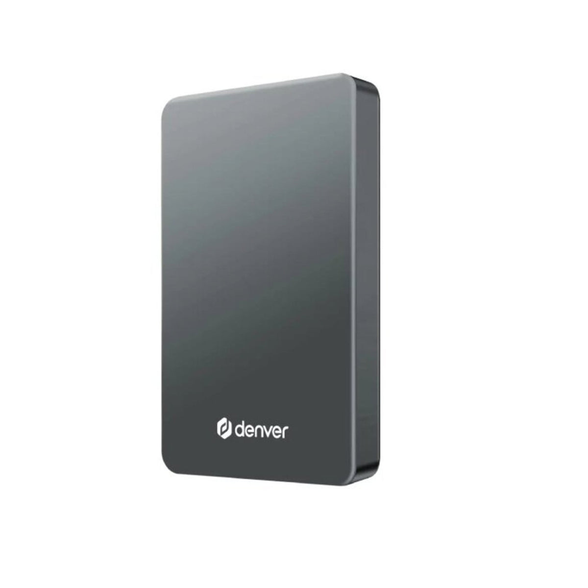 Denver PQCW-5015 15W Trådløs PowerBank - 5000 mAh - MagSafe Kompatibel - Grå