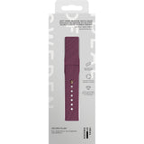 Apple Watch (38/40/SE/41/42mm) iDeal of Sweden Soft Swirl Silikon Klokkerem - Størrelse M/L - Velvet Plum