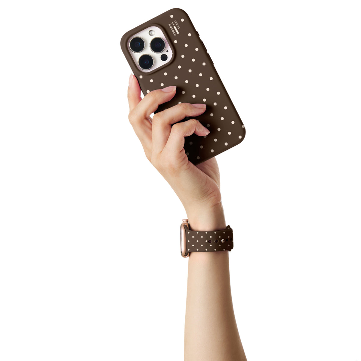 Apple Watch (38/40/SE/41/42mm) iDeal of Sweden Silikon Klokkerem - Størrelse M/L - The Dotty Edit