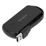 Targus USB-A Hub m. 4x USB-A - Svart