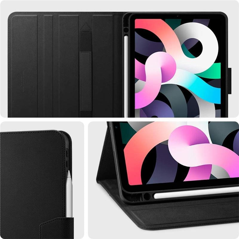 iPad Air 11-10.9" (2026-2020) Deksel - Spigen Liquid Air Folio - Svart