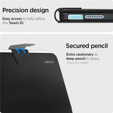 iPad Air 11-10.9" (2026-2020) Deksel - Spigen Liquid Air Folio - Svart