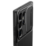 Samsung Galaxy S24 Ultra Spigen Optik Armor Deksel - Svart