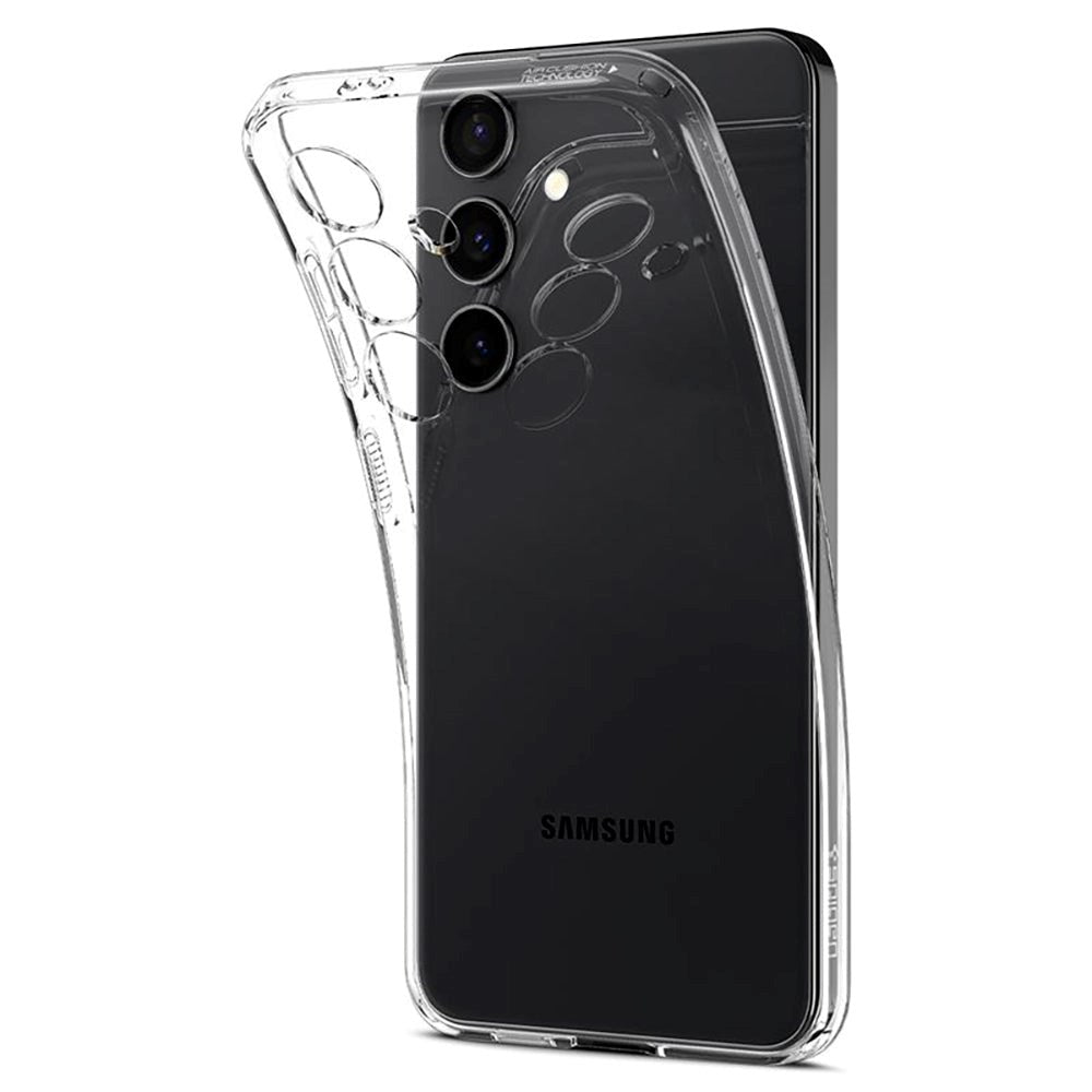 Spigen Samsung Galaxy S24 Liquid Crystal Deksel - Gjennomsiktig