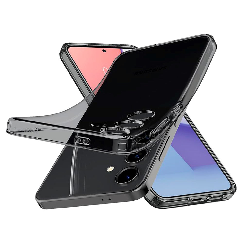 Spigen Samsung Galaxy S24+ (Plus) Liquid Crystal Deksel - Gjennomsiktig / Svart