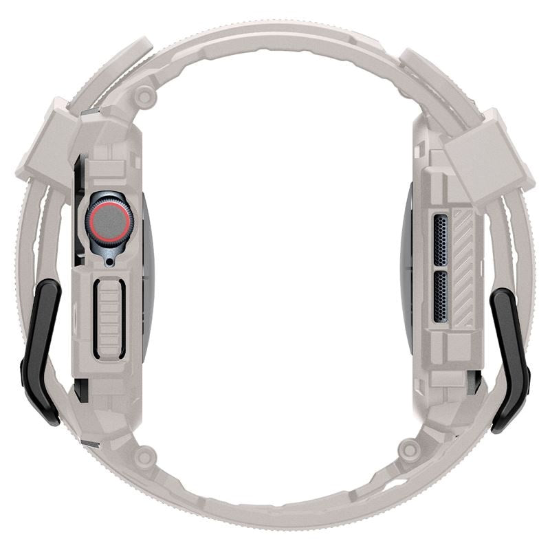 Spigen Rugged Armor Pro Apple Watch 11 / 10 (46mm) Rem m. Deksel - Beige