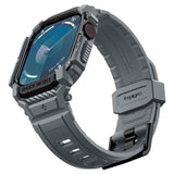 Apple Watch 11 / 10  (46mm) Spigen Rugged Armor Pro Rem m. Deksel - Grå